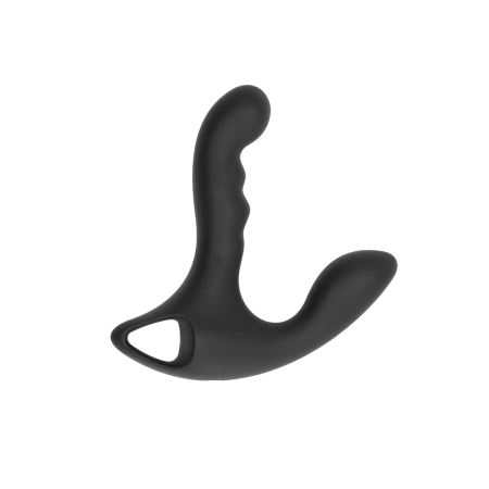 SONO No.64 Intimate Silicone Massager for P-Spot & External Stimulation Black