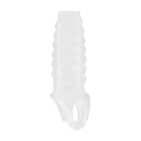 Screaming O No.21 Intimate Extension Sleeve with Support Strap, Clear