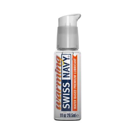 Swiss Navy Water-Based Warming Lubricant 30ml - Precision Comfort Formula