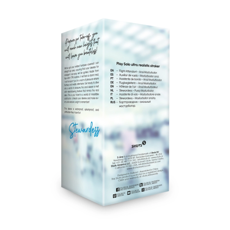 Satisfyer Flight Attendant Intimate Sleeve Flesh TPR Waterproof