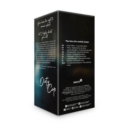 Shots Police Officer Intimate Sleeve TPR Flesh Anatomical Model