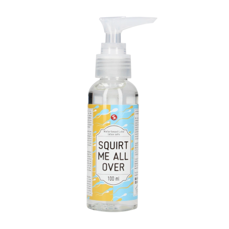 S-Line Squirt Me All Over Water-Based Lubricant 100ml - Neutral Formula