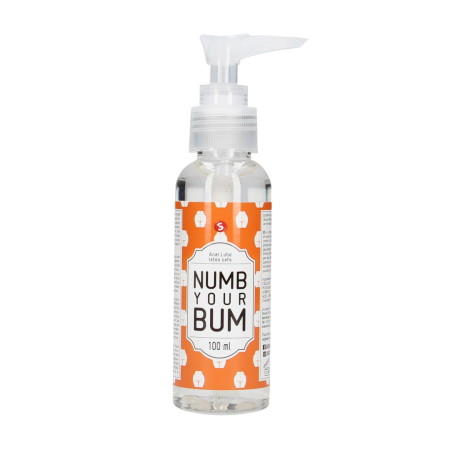 S-Line Numb Your Bum Intimate Anal Lubricant 100ml Gentle Formula