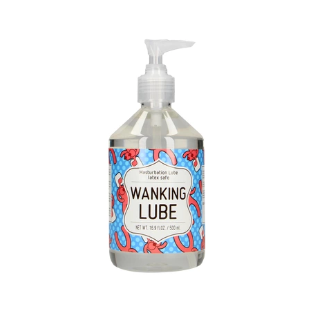 S-Line Wanking Lube Water-Based Lubricant 500ml Large Bottle