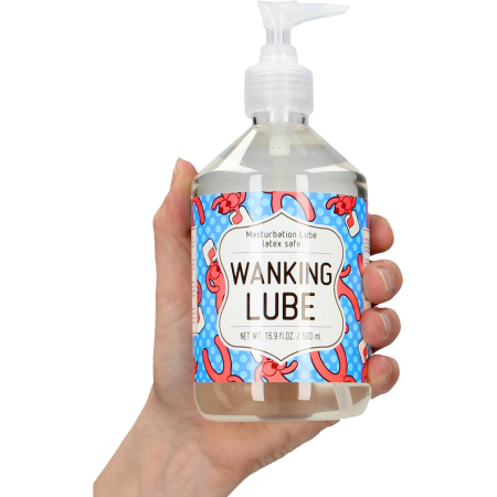 S-Line Wanking Lube Water-Based Lubricant 500ml Large Bottle