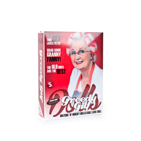 You2Toys Greedy Gilf Inflatable Life-Size Model with Grey Hair