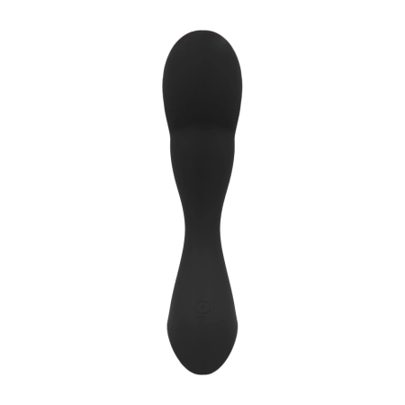 Geron 10-Speed Intimate Massager Black Silicone USB Rechargeable