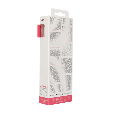 Sway Vibes Compact G-Spot Vibrator 10-Speed Waterproof Pink