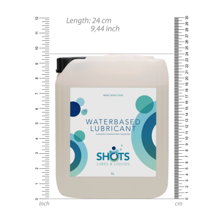 Basic Waterbased Lubricant 5L | Dermatologically Tested, Neutral Formula