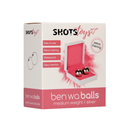 Sinner Gear Ben Wa Balls Medium Weight - Strengthening System 80g