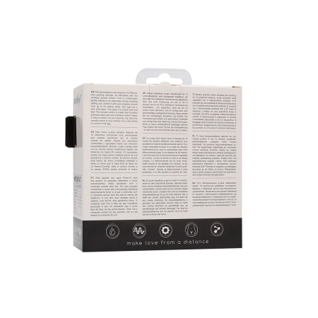 Shots Wireless Remote-Controlled G-Spot Massager Egg, 10 Modes