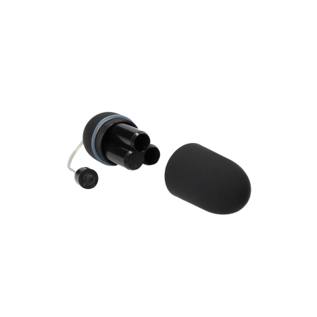 Sinner Gear Vibrating Egg 10-Speed Black - Velvet Touch Intimate Device