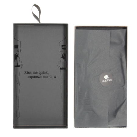 Ananke XII Plus Size 3-Piece Set: Choker, Bandeau Top & Garters