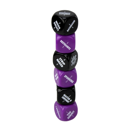 LoversPremium 6-Action Dice Set - Creative Play Game for Couples