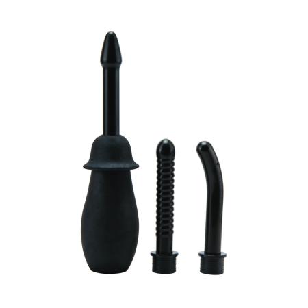 You2Toys Hygiene System Kit with 3 Interchangeable Attachments, Black