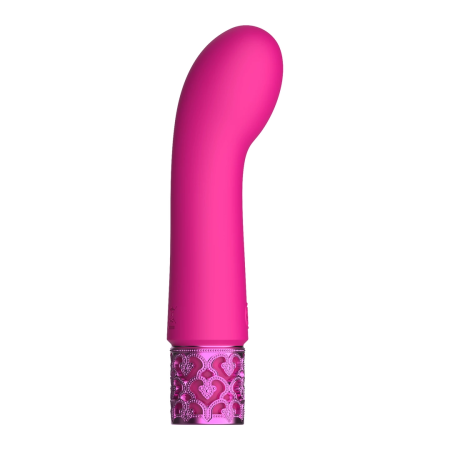Bijou Rechargeable G-Spot Model - Curved Silicone, Magnetic Charging