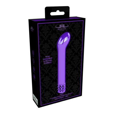 Jewel Shiny G-Spot Intimate Machine, Metal Finish, Rechargeable