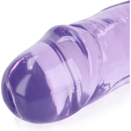 REALROCK Crystal Clear Double Model 45 cm - Transparent Intimate System