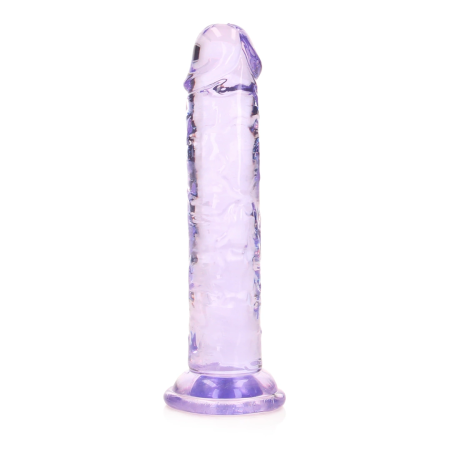 RealRock Crystal Clear Intimate Model 6" with Suction Base Transparent