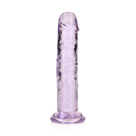 RealRock Crystal Clear Intimate Model 6" with Suction Base Transparent
