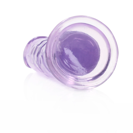 RealRock Crystal Clear Intimate Model 6" with Suction Base Transparent