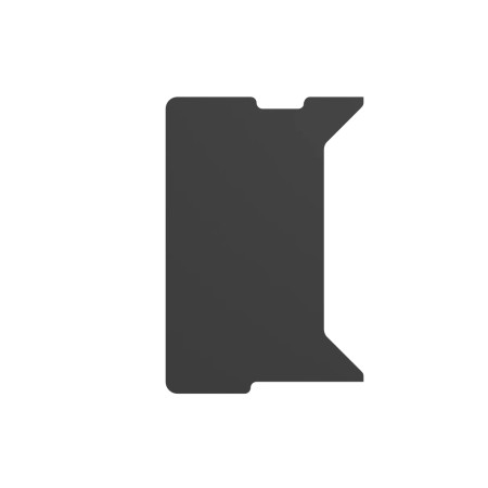 GENESIS NDS-2280 stalviršis kompiuteriui - nestandartinė forma, MDF, antracitas