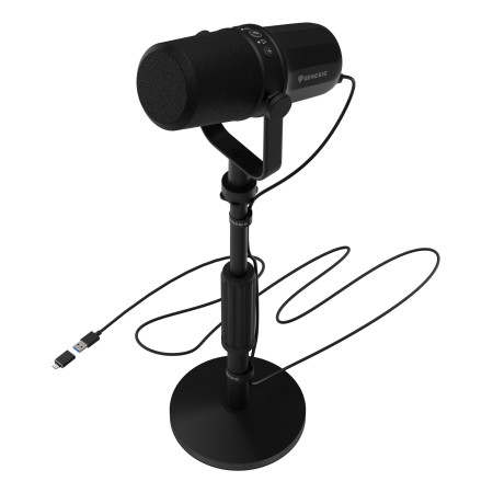 GENESIS RADIUM 750D - kompiuterio mikrofonas, juodas