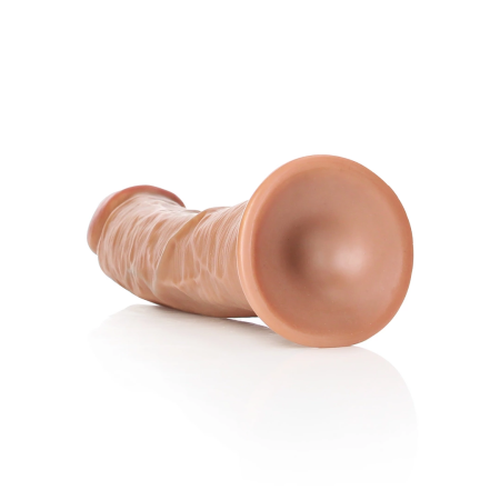 RealRock Curved Silicone Model with Suction Cup 25.5 cm - Skin Tone