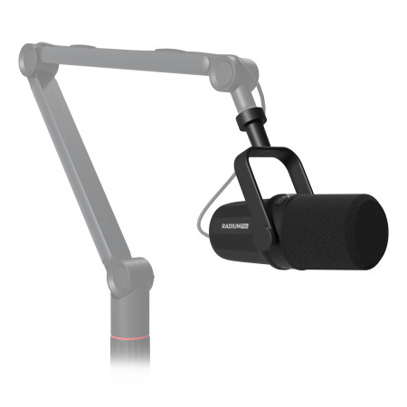 GENESIS RADIUM 750D - kompiuterio mikrofonas, juodas