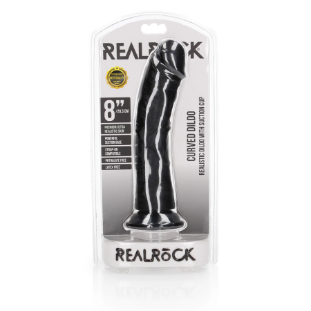 RealRock Curved Model with Suction Cup 20.5 cm - Natural Finish