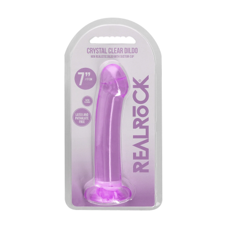 REALROCK Crystal Clear 17cm Non-Realistic Model with Suction Base