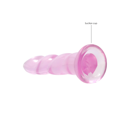 REALROCK Crystal Clear Series Intimate Device 17 cm with Suction Base