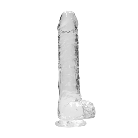 RealRock Crystal Clear Intimate Model with Suction Cup 25cm Transparent