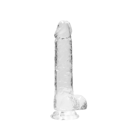 REALROCK Crystal Clear Intimate System with Suction Cup 21 cm Transparent