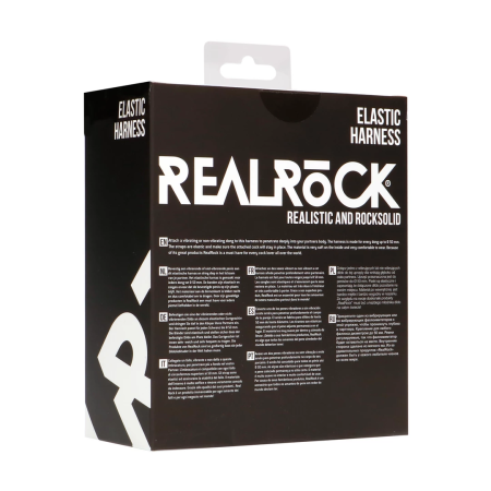 RealRock Elastic Harness Universal Soft Adjustable System Black
