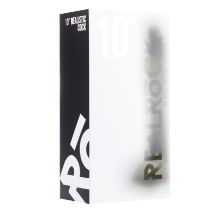 RealRock Model 10 Premium Intimate Machine with Scrotum 25cm Beige