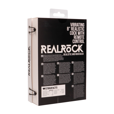 RealRock Model 10 Premium Intimate Machine with Scrotum 25cm Beige