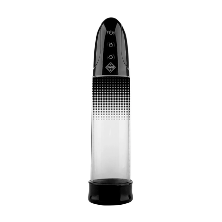 LuvPump Automatic Rechargeable Intimate Vacuum System 20cm Silicone Black