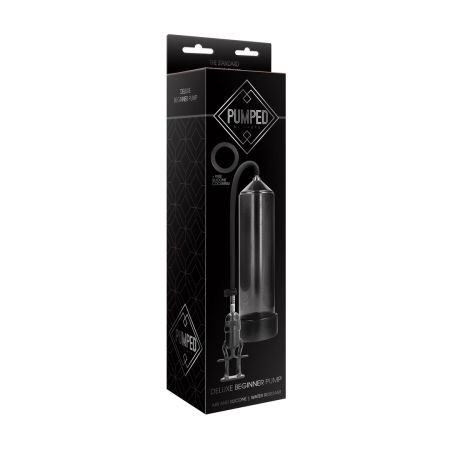 Pumped Deluxe Beginner Vacuum Trainer - Adjustable System, Transparent