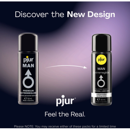 pjur MAN Extreme Glide Silicone-Based Lubricant & Massage Gel 30ml