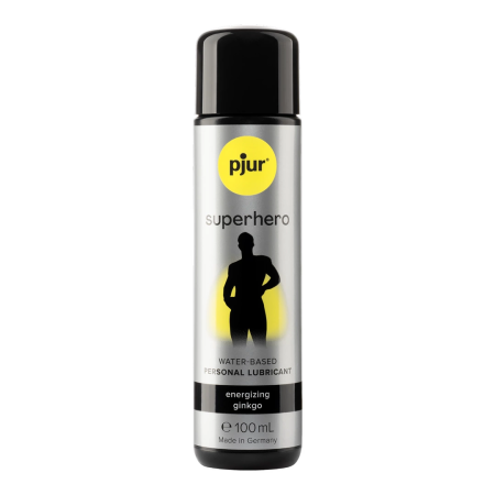 pjur Superhero Glide Water-Based Gel with Ginkgo, 30ml, Invigorating Formula