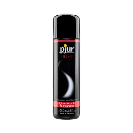 pjur LIGHT Silicone-Based Lubricant & Massage Gel 250ml - Low Viscosity Formula