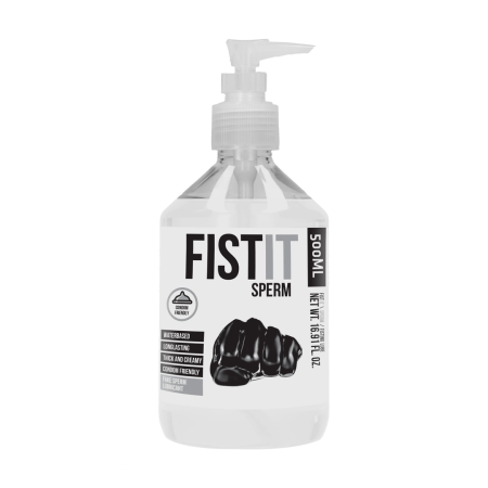 Fist It Water-Based Lubricant 500ml - Transparent, Neutral Formula