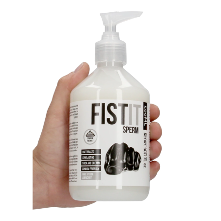 Fist It Water-Based Lubricant 500ml - Transparent, Neutral Formula