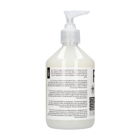 Fist It Water-Based Lubricant 500ml - Transparent, Neutral Formula