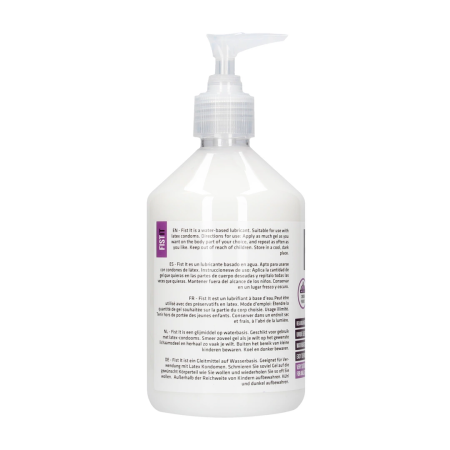 Fist It Water-Based Gel Lubricant 500 ml - Dermatologically Tested