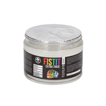 Fist It Extra Thick Rainbow Water-Based Lubricant 500ml, Colourless