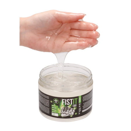 Fist It CBD Water-Based Lubricant 500 ml - Neutral Formula, Large Size