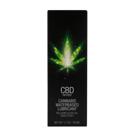 Cobeco Pharma CBD Cannabis Waterbased Lubricant 50ml Extra Thick Formula