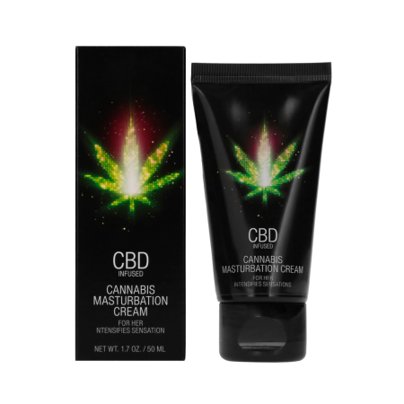 Cobeco Pharma CBD Cannabis Intimate Cream for Women 50ml Water-Based